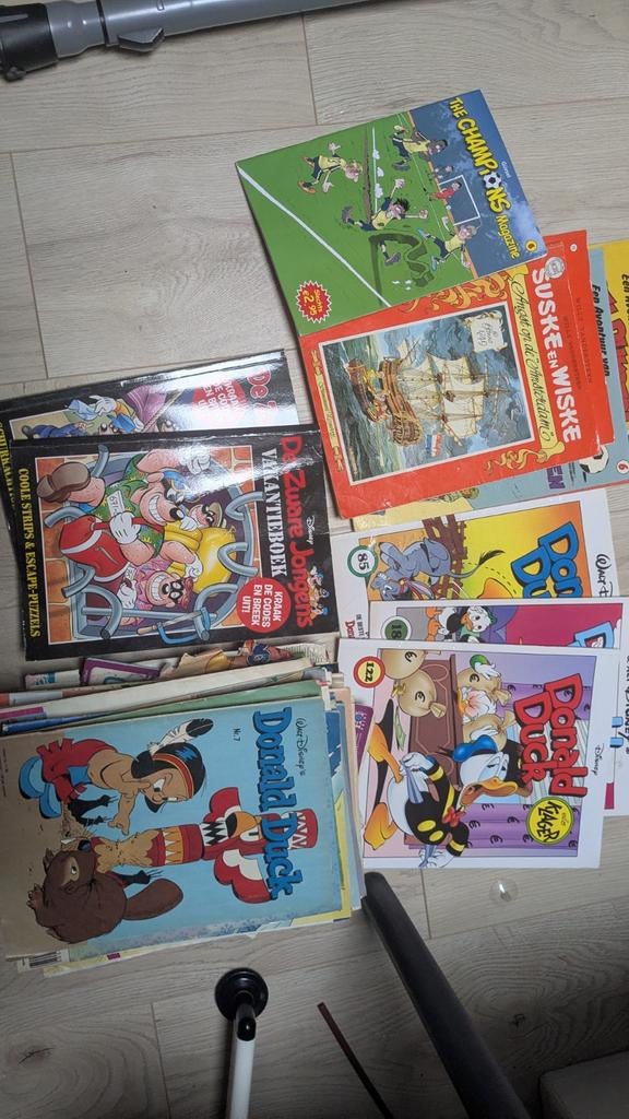 87 Donald Ducks en diverse stripboeken, Boeken, Strips | Comics, Meerdere comics, Ophalen, Gelezen, Europa