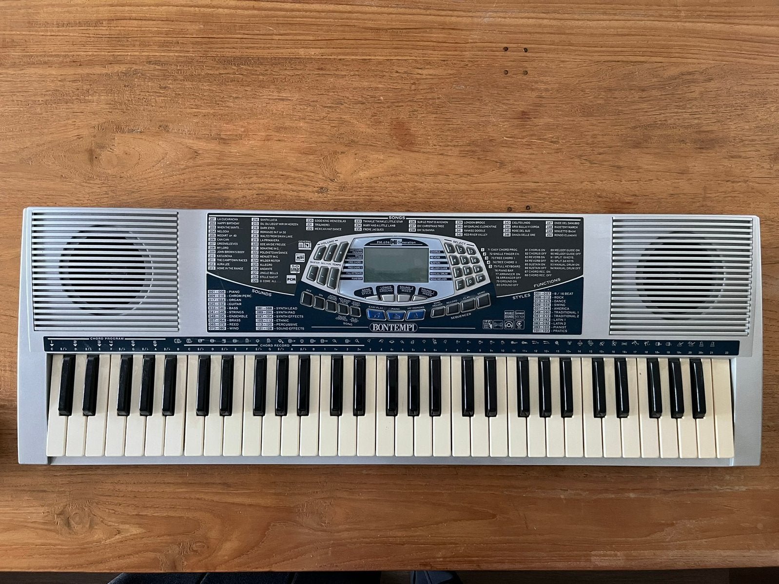 Bontempi keyboard basis, Muziek en Instrumenten, Ophalen, Gebruikt, 61 toetsen, Overige merken