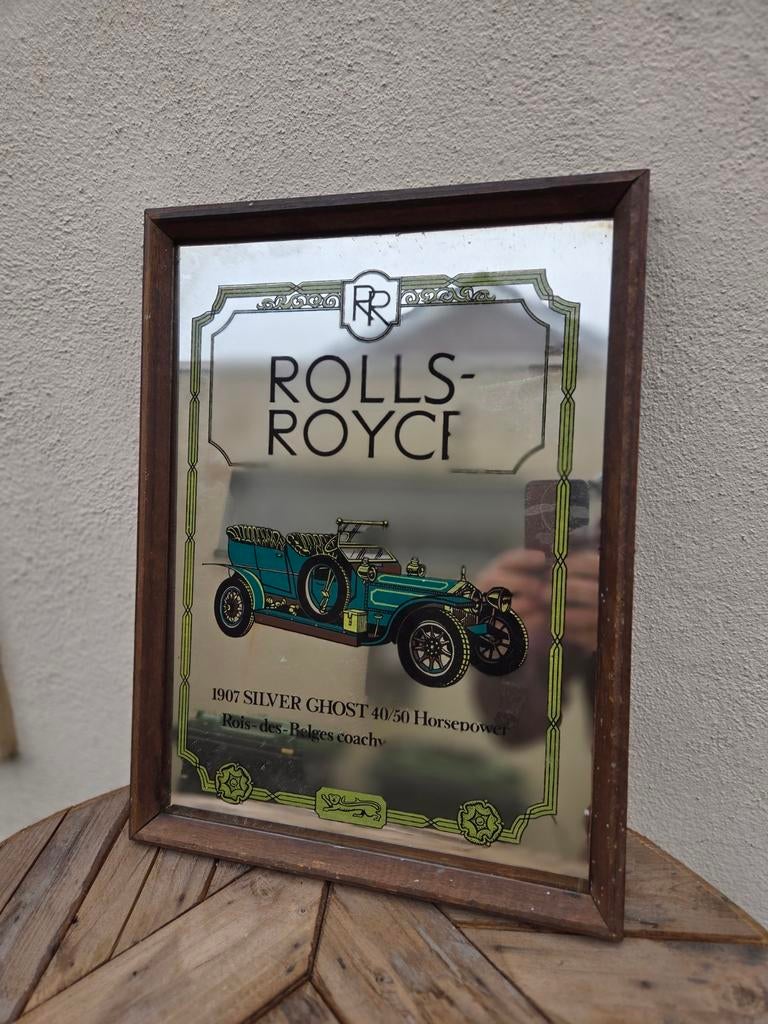 Rolls Royce Spiegel 1907 Silver Ghost, Ophalen of Verzenden, Gebruikt, Auto's