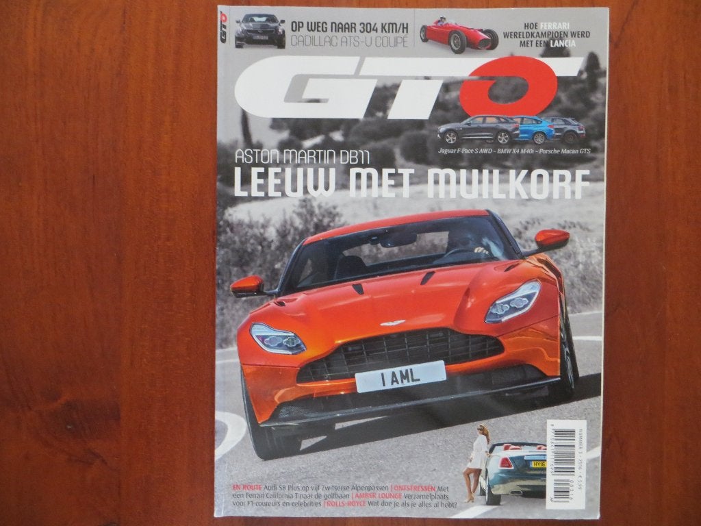 GTO 3 2016 Audi S8 Plus, Aston Martin DB11, Jaguar F-Pace S, Ophalen of Verzenden, Nieuw, Audi