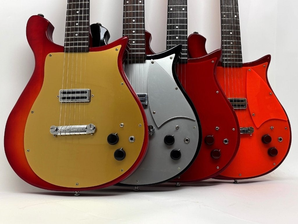 Rickenbacker stijl - RebelBacker Junior 425 Series, Waverstraat 6 H, Nieuw, Ophalen of Verzenden, Info@rebelrelic.com