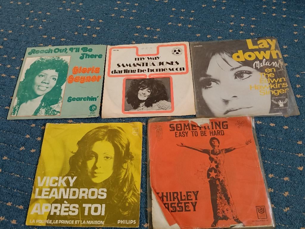 5 Singles, Ophalen of Verzenden, Gebruikt, 12 inch