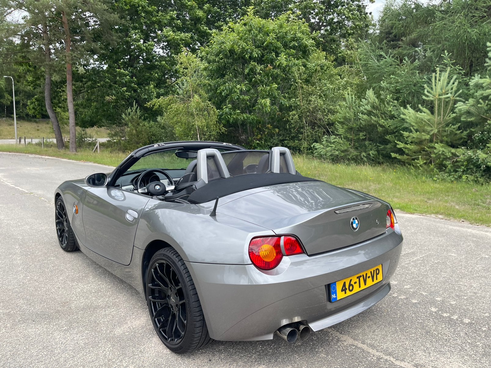 BMW Z4 Cabrio E85 2.5I 6cil Prijsverlaging !, Auto's, BMW, Achterwielaandrijving, Zwart, Cabriolet, Handgeschakeld