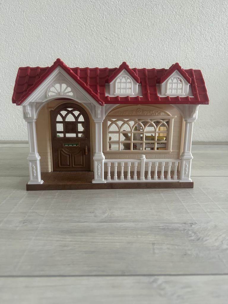 Sylvanian familie, Kinderen en Baby's, Speelgoed | Poppenhuizen, Ophalen, Zo goed als nieuw, Poppenhuispop