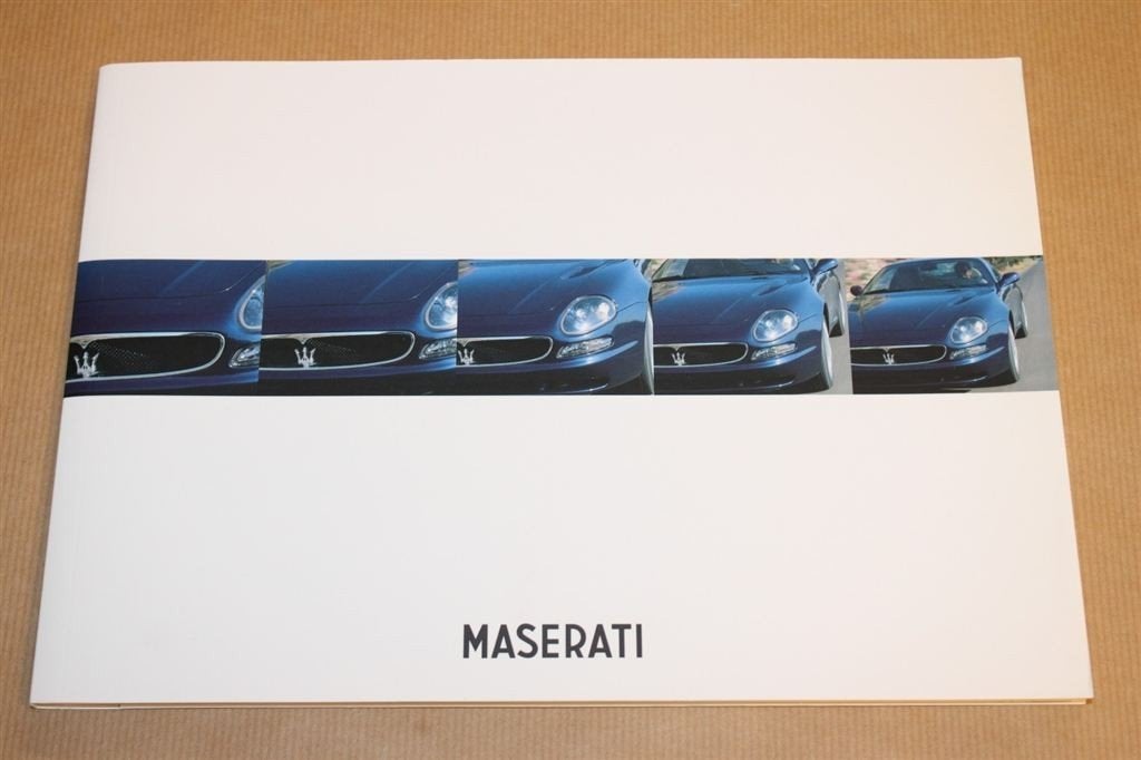 Maserati 3200 GT - Grote uitgave met kleurendia\'s 1999, Ophalen of Verzenden, Zo goed als nieuw, Overige merken