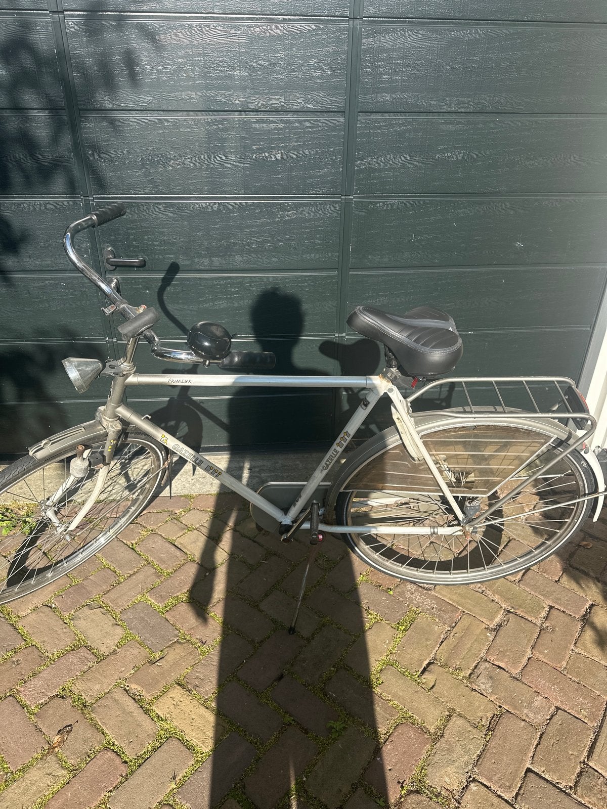 Gazelle Herenfiets - Klassiek en Betrouwbaar, Fietsen en Brommers, Fietsen | Heren | Herenfietsen, Ophalen, Terugtraprem, Gebruikt