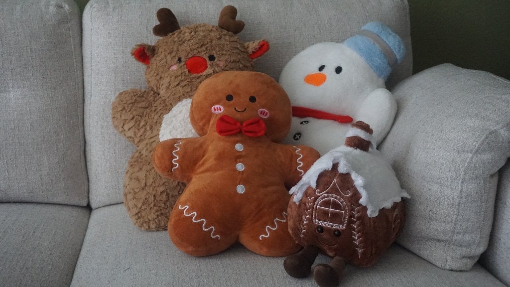Kerstknuffels–Peperkoekhuis, Rendier, Sneeuwpop&Peperkoek, Verzenden, Nieuw