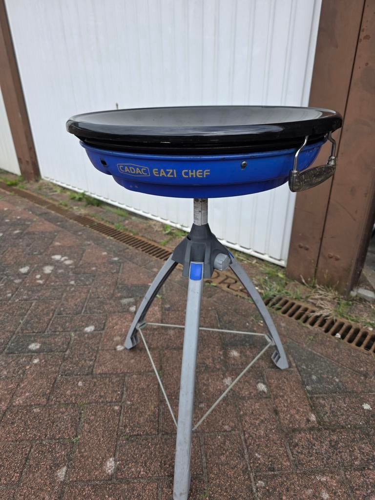 1003-Cadac Eazi Chef skottelbraai, Tuin en Terras, Houtskoolbarbecues, Ophalen, Gebruikt, Cadac, Met accessoires