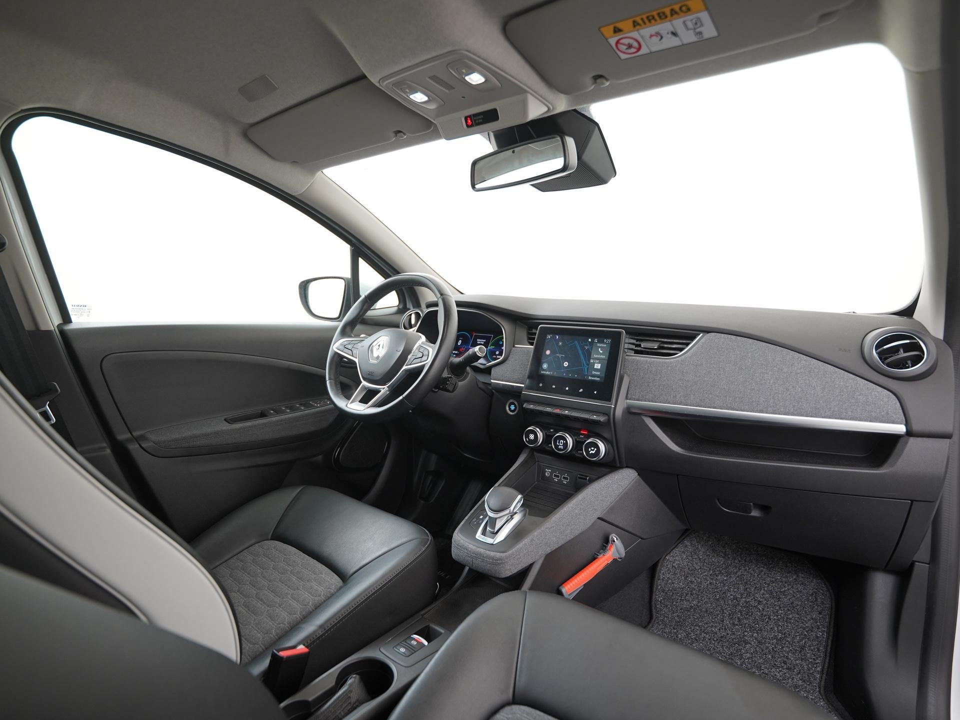 Renault ZOE R135 Intens 52 kWh | incl KOOP Accu | CCS Laden, Auto's, Renault, 12 maanden, 136 pk, Gebruikt, Wit