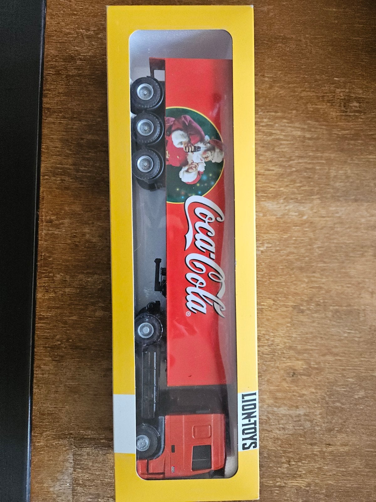 Coca cola vrachtwagen lion-toys, Ophalen of Verzenden, Zo goed als nieuw, Bus of Vrachtwagen, Overige merken