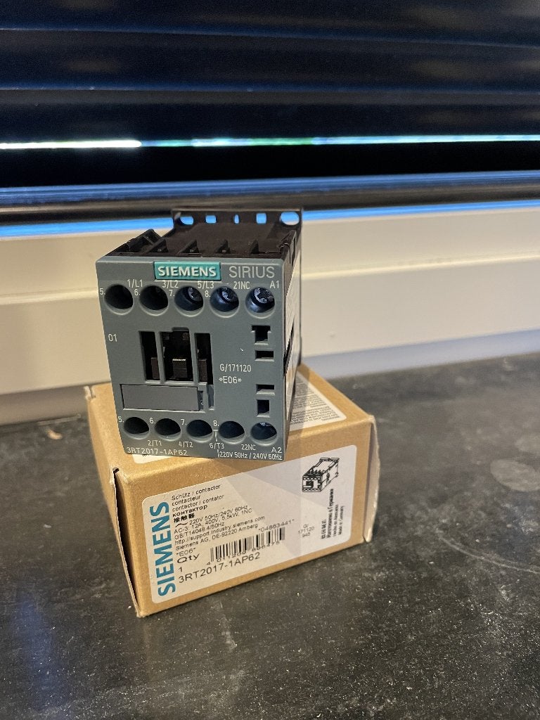 Siemens 3RT2017-1AP62 Vermogensbeveiliging, Ophalen of Verzenden, Nieuw