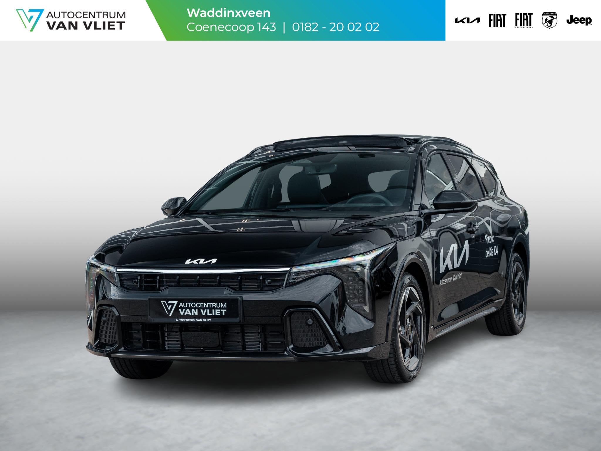 Kia K4 Sportswagon 1.0 T-GDi MHEV Automaat GT-Line Launch Ed, Auto's, Kia, 12 maanden, Zwart, Origineel Nederlands, 3 cilinders