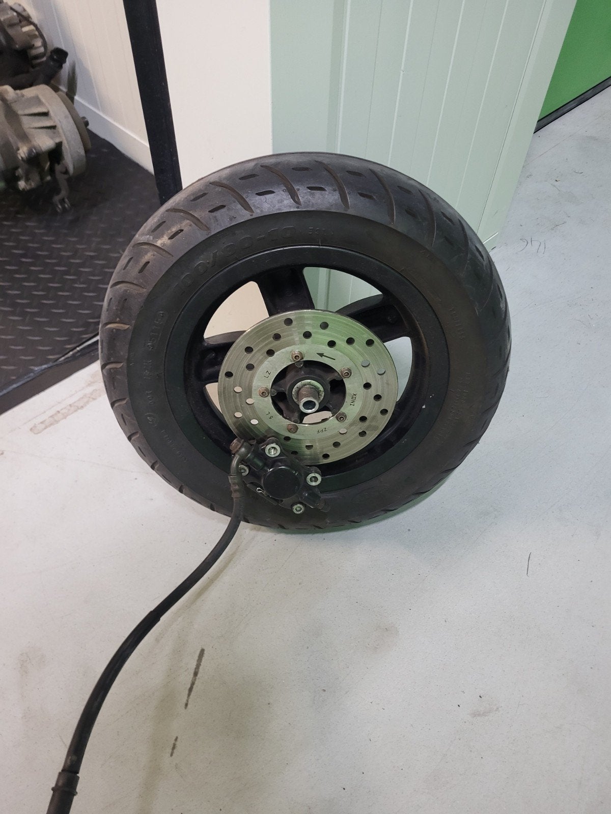 voorwiel zip compleet met remklauw, Piaggio, M.overkleeft1968@outlook.com, Marcel scooters, Ophalen of Verzenden