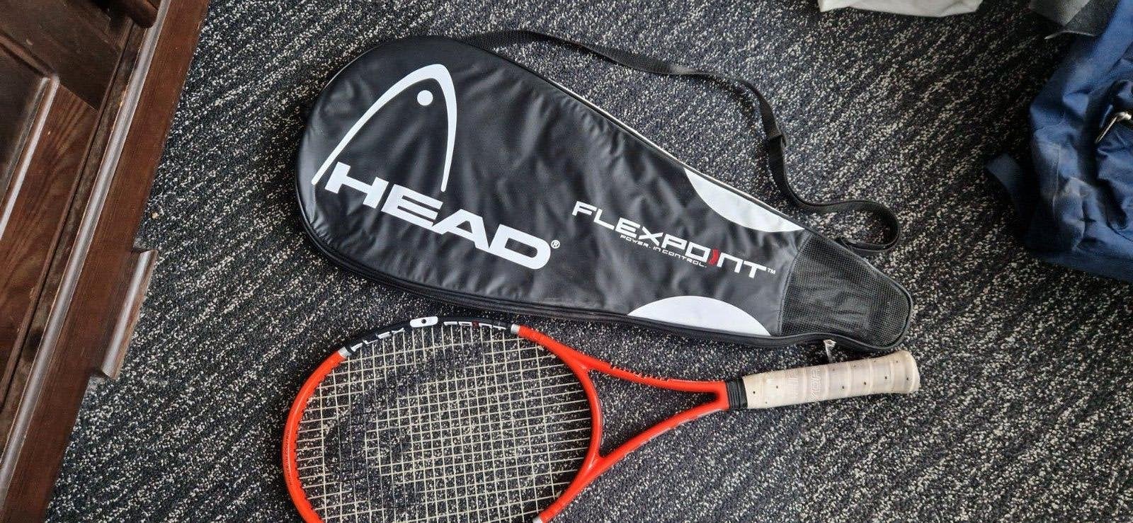 Head Flexpoint Radical tennisracket met hoes - Gripmaat L4, L4, Ophalen of Verzenden, Zo goed als nieuw, Head