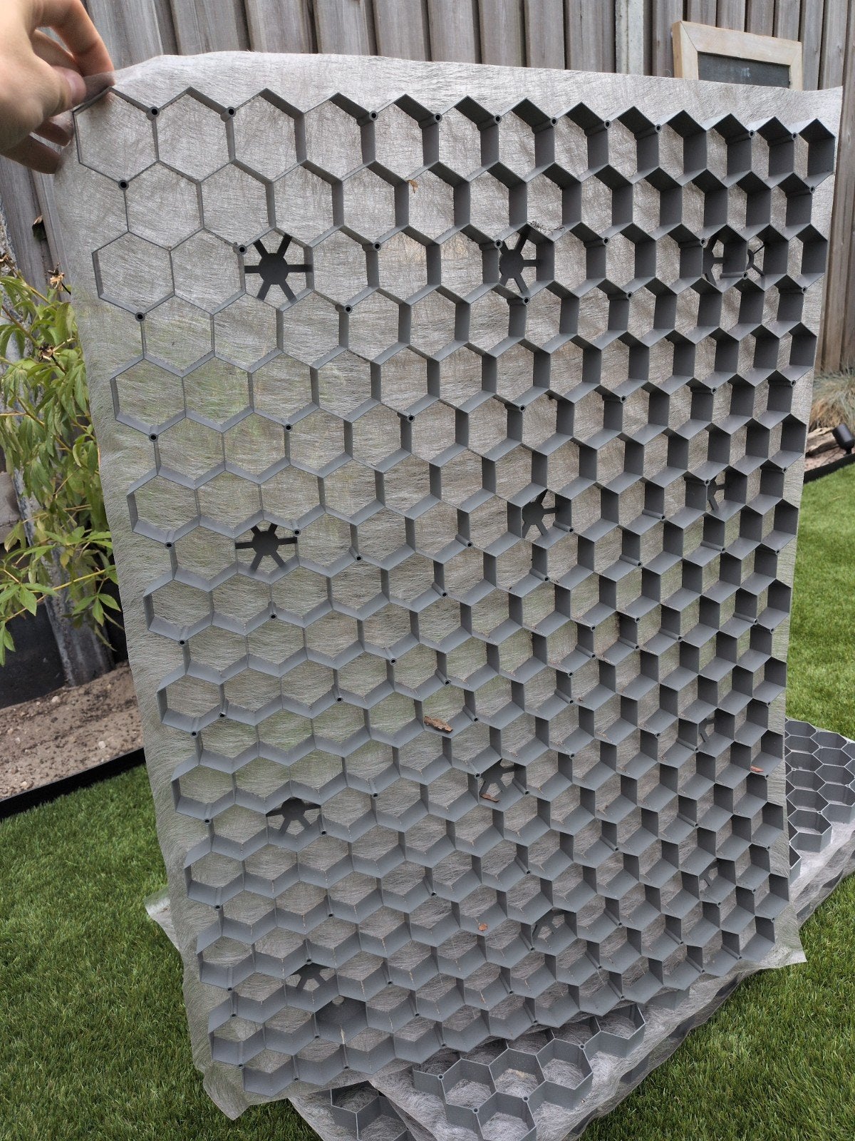 Grindmatten voor stabiele en waterdoorlatende paden, Tuin en Terras, Ophalen, Overige materialen, Nieuw, Grind