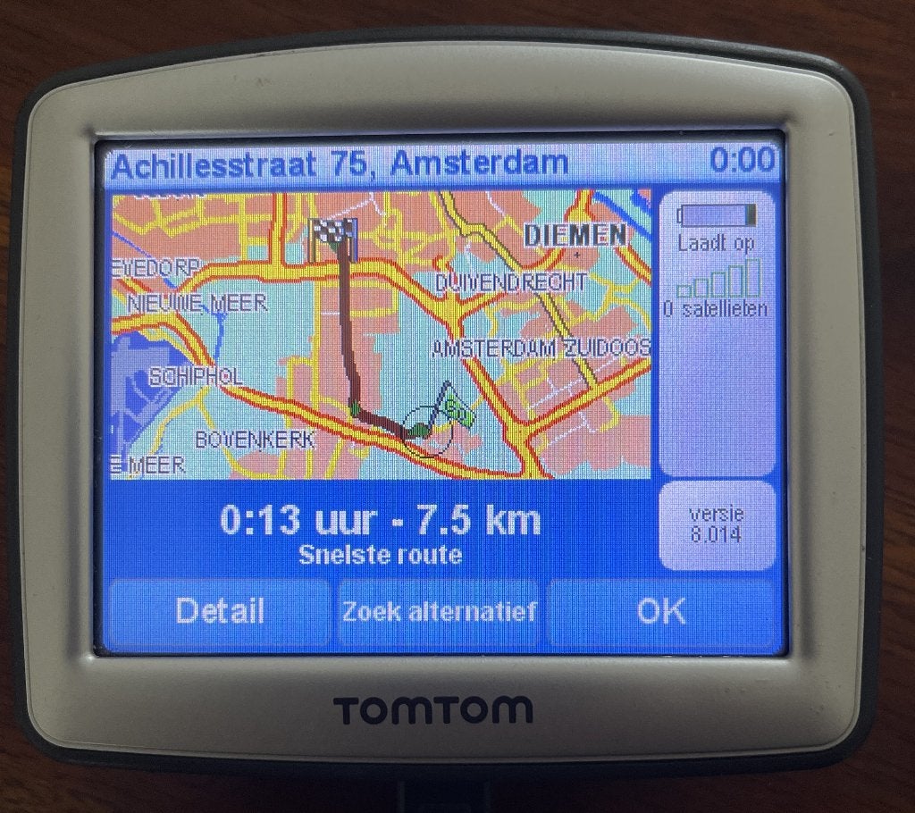 TomTom ONE navigatiesysteem (oud model), Auto diversen, Autonavigatie, Ophalen