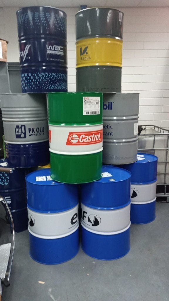 vuurton 60 &  200 liter, Tuin en Terras, Vuurkorven, Zo goed als nieuw, Vuurton, Ophalen