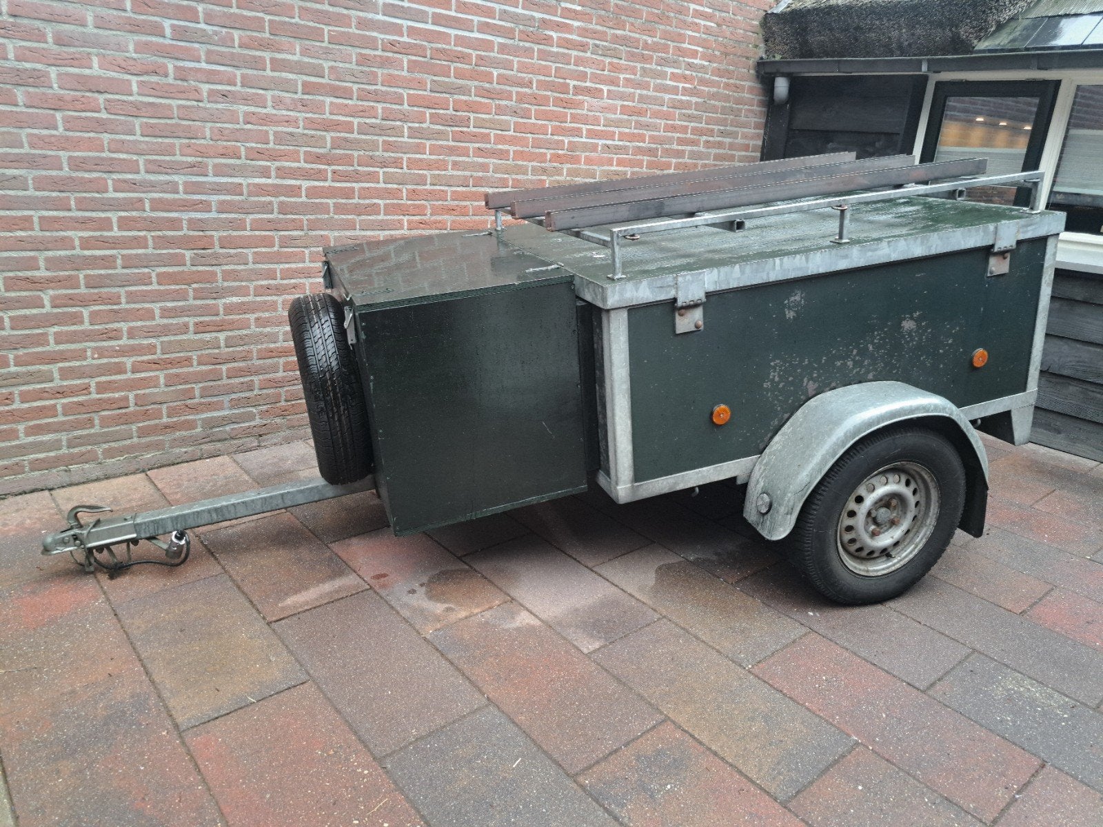 Bagagewagen / aanhanger. Voorste bak kan eraf., Auto diversen, Aanhangers en Bagagewagens, Ophalen
