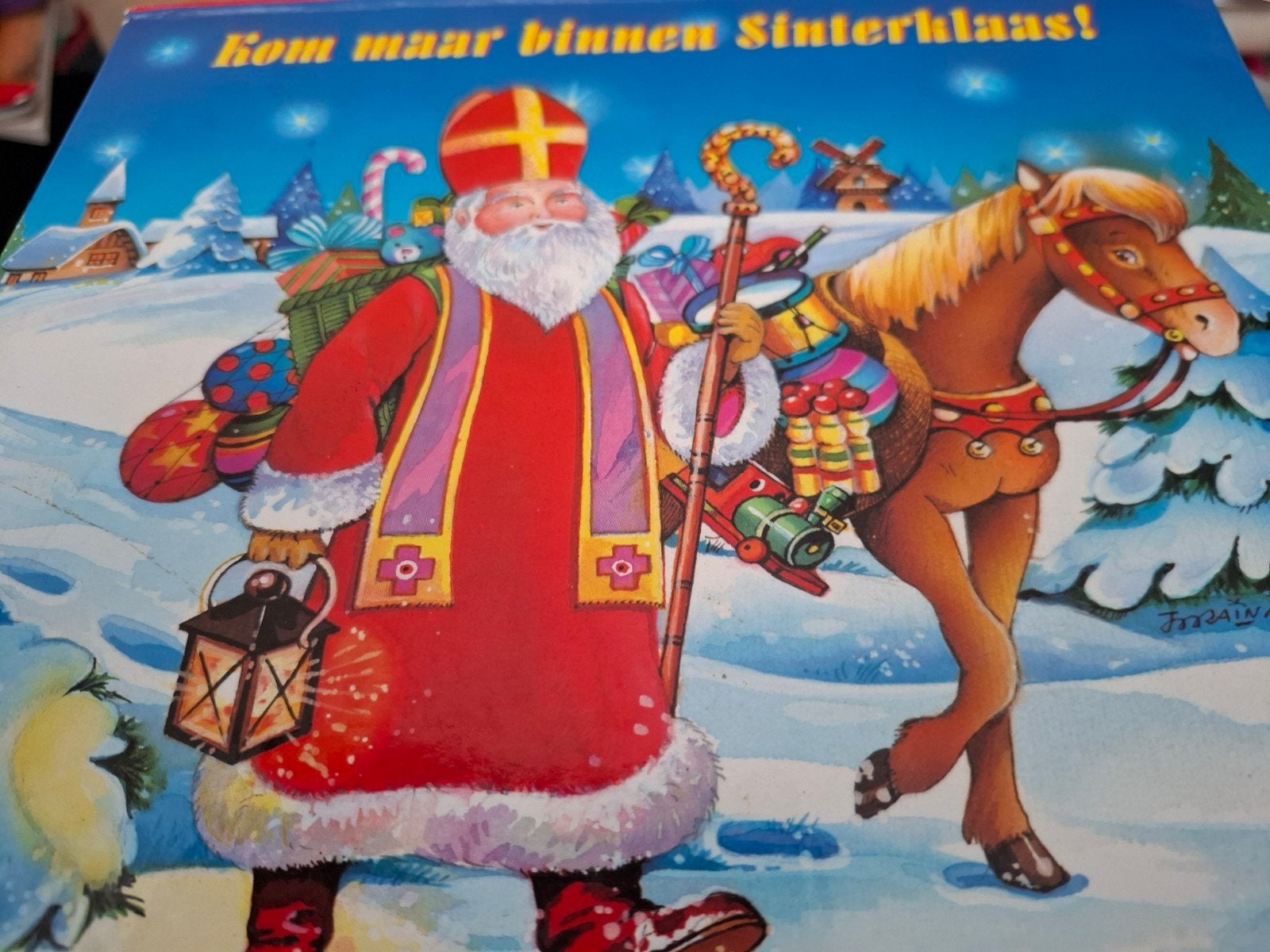 kom maar binnen sinterklaas, Diversen, Sinterklaas, Ophalen of Verzenden
