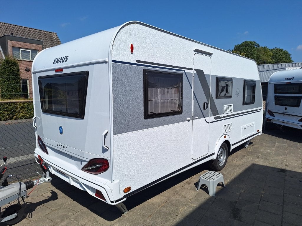 Knaus Sport 500 EU, Caravans en Kamperen, Rondzit, Bedrijf, 5 tot 6 meter, Knaus