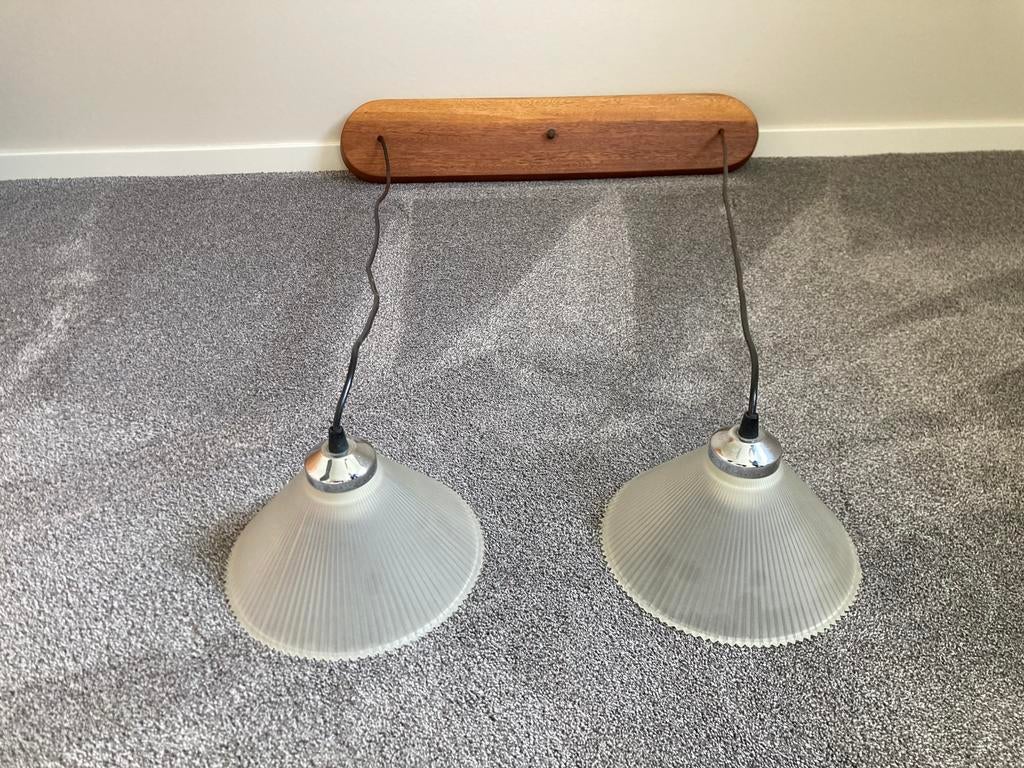 Originele hanglamp eettafel, Ophalen of Verzenden, Zo goed als nieuw