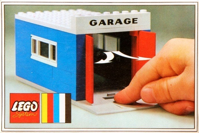 348 Garage with Automatic Doors (1971), Ophalen, Gebruikt, Lego