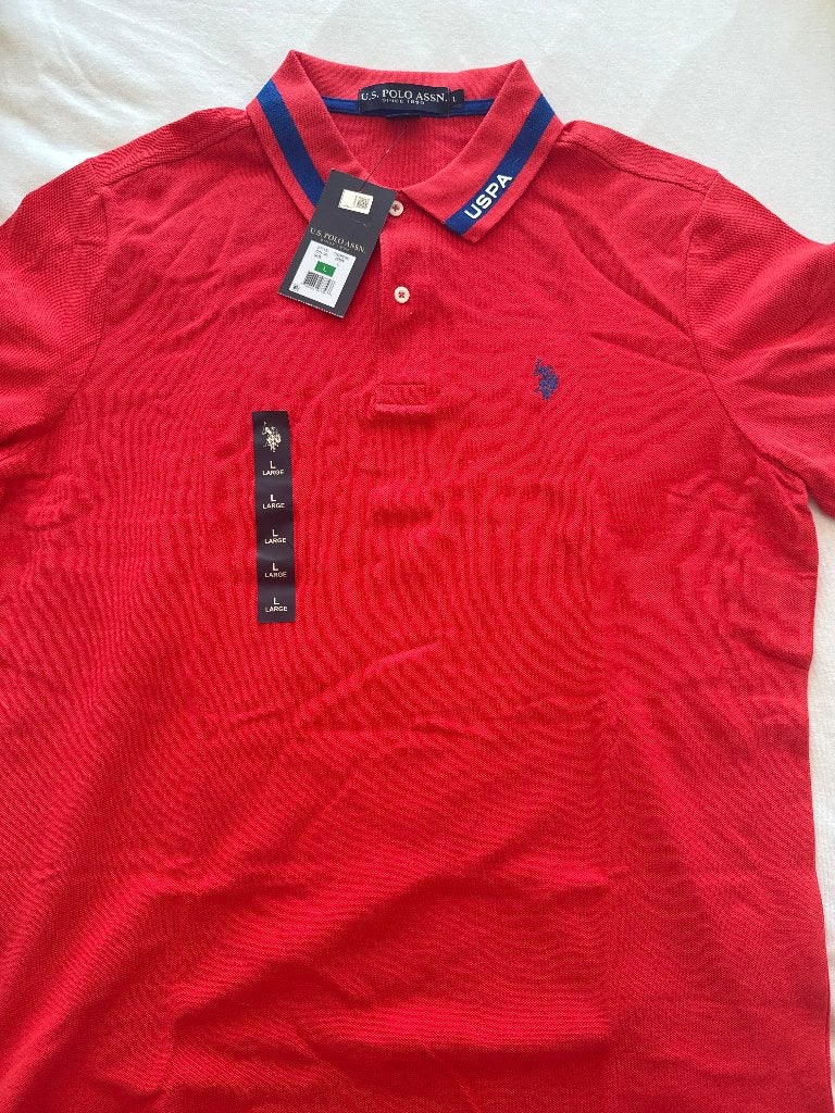 U.S. Polo Assn, Maat 52/54 (L), Ralph Lauren, Nieuw, Oranje