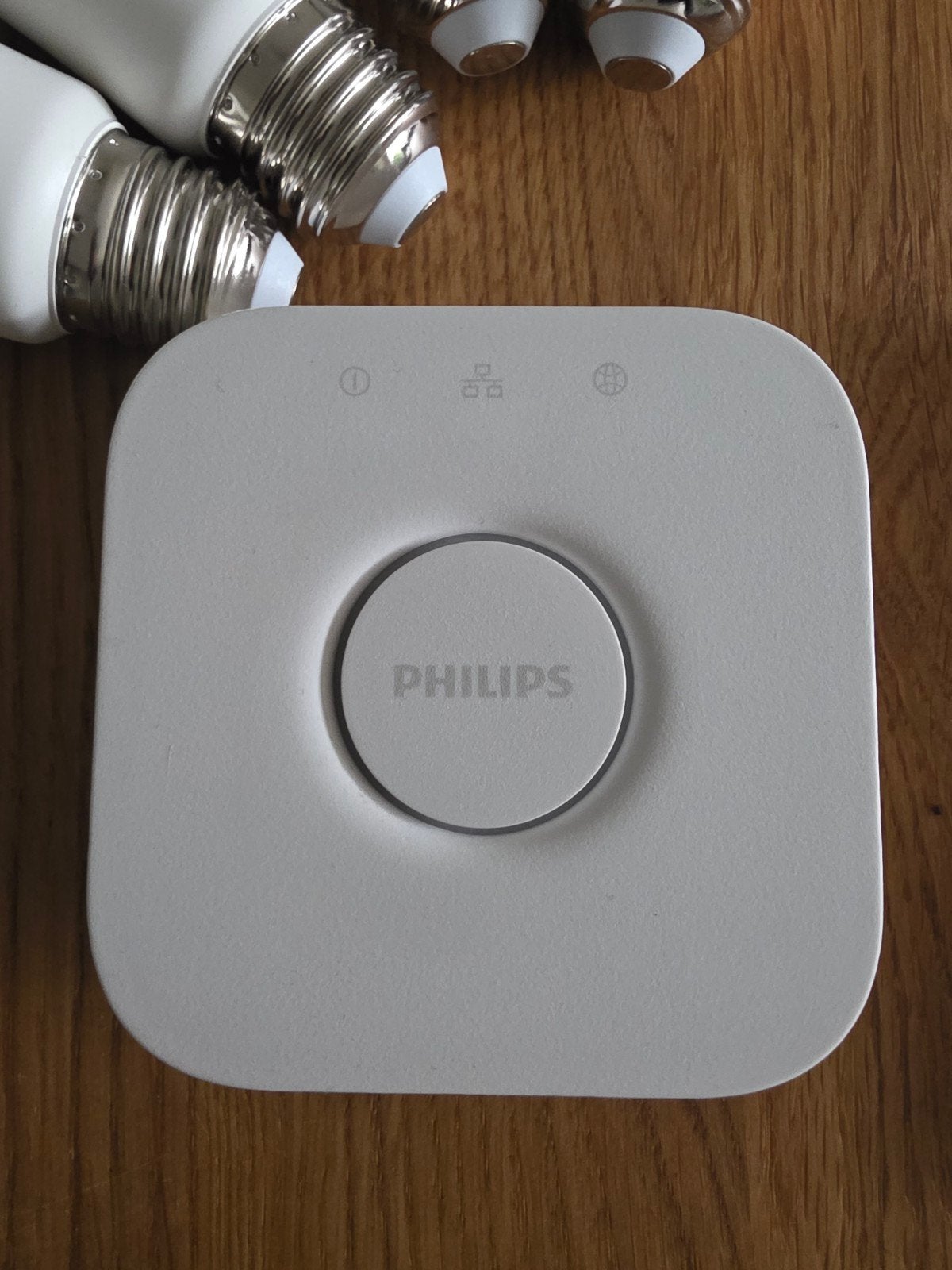 Philips Hue Starterset: Bridge, Dimmer en 4 E27 Lampen, Wit, Met afstandsbediening, E27 (groot), Ophalen of Verzenden
