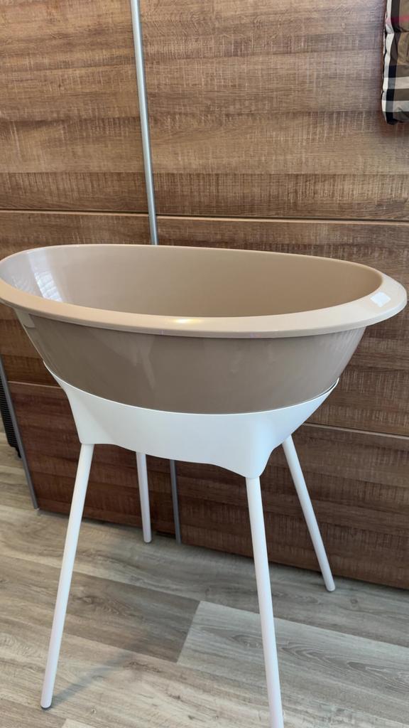 Luma babybad met standaard en luieremmer compleet, Kinderen en Baby's, Badjes en Verzorging, Ophalen of Verzenden, Zo goed als nieuw