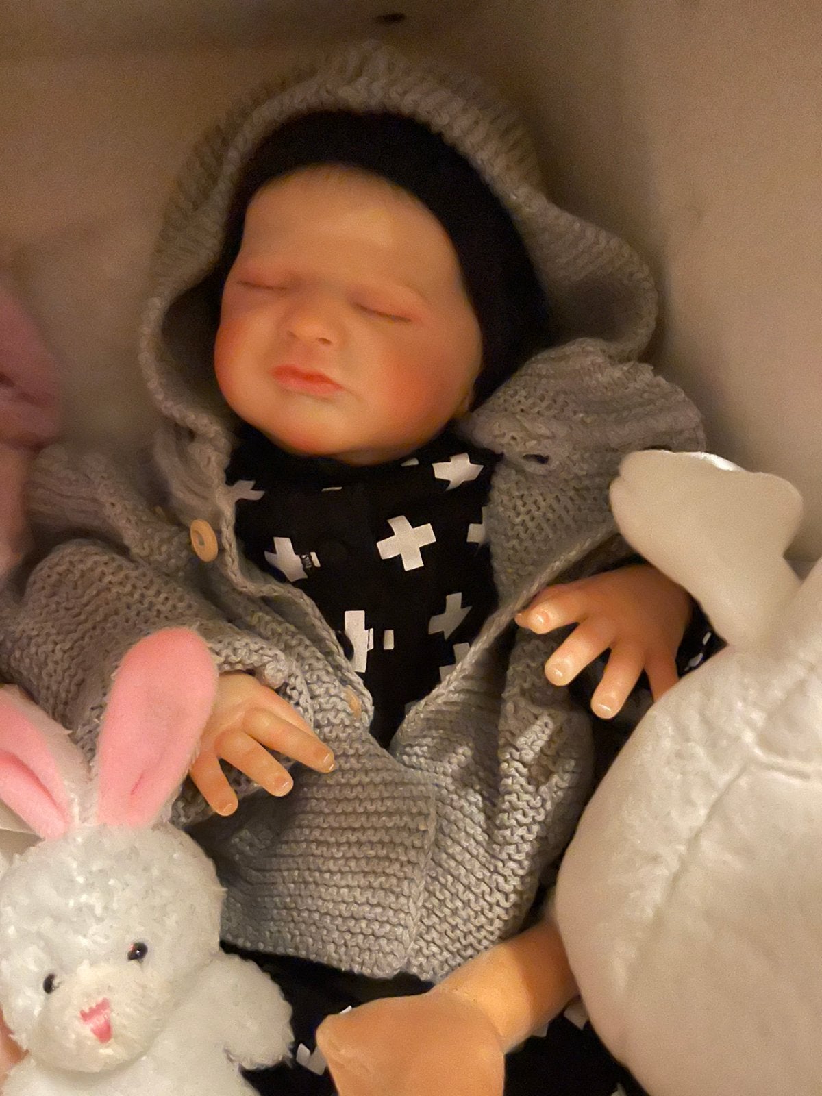 Reborn Baby SAM, Ophalen, Nieuw, Babypop, Levensecht of Reborn