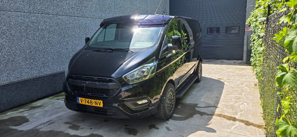 Ford Transit Custom Gbdc 2.0 Tdci 130PK 300 L1h1 2018, Voorwielaandrijving, 1995 cc, Zwart, Bedrijf