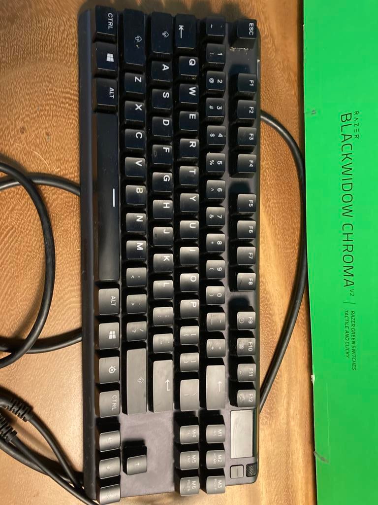 RAZER Blackwidow Chroma V2 gaming toetsenbord, Ophalen of Verzenden, Gebruikt, Gaming toetsenbord