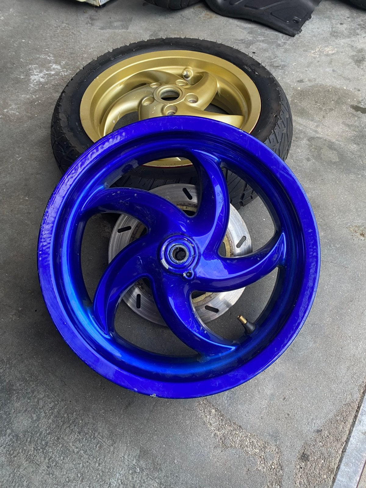 Runner 50cc 12” darkdream voorvelg, Ophalen