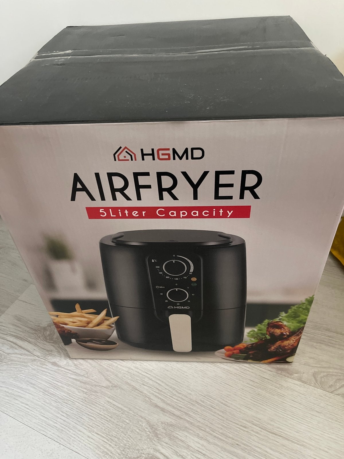 HGMD Airfryer 5 Liter Capaciteit - Nieuw in Doos, Ophalen of Verzenden, Nieuw