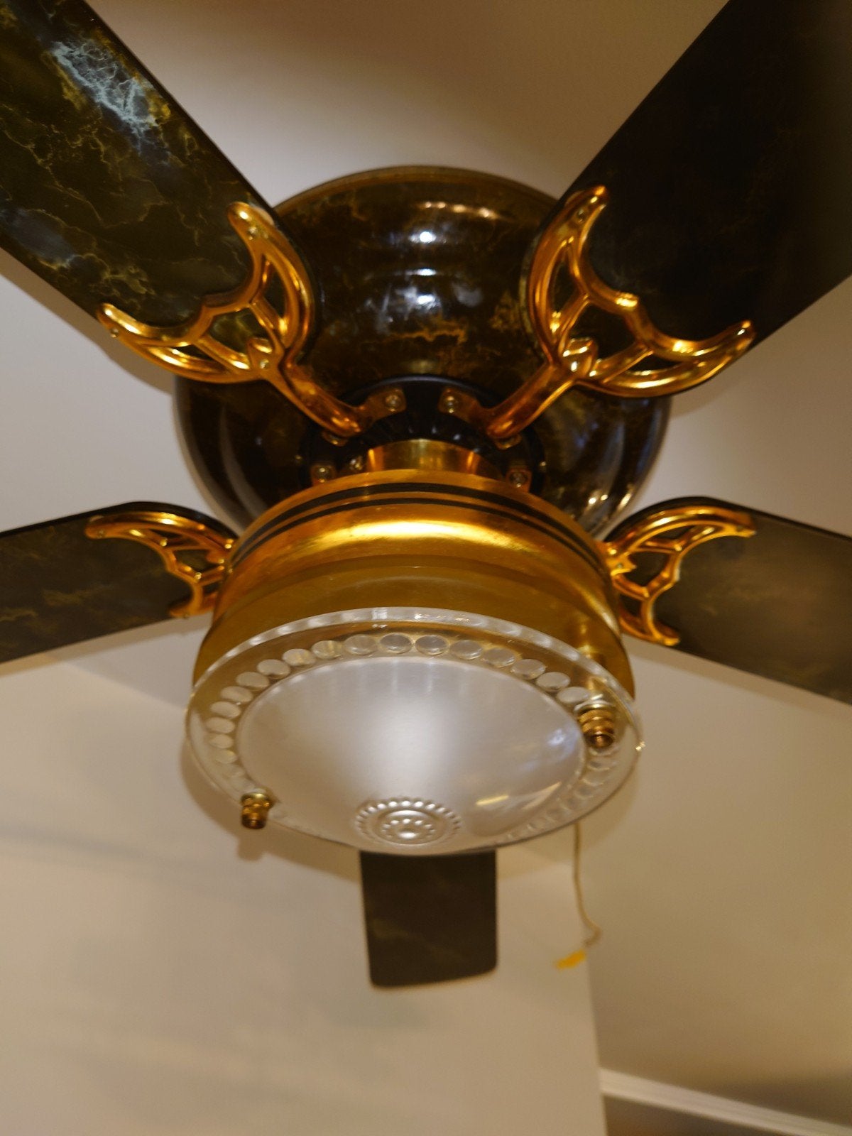 Casafan ventilator waaier met verlichting, Metaal, Overige merken, Gebruikt, Zwart