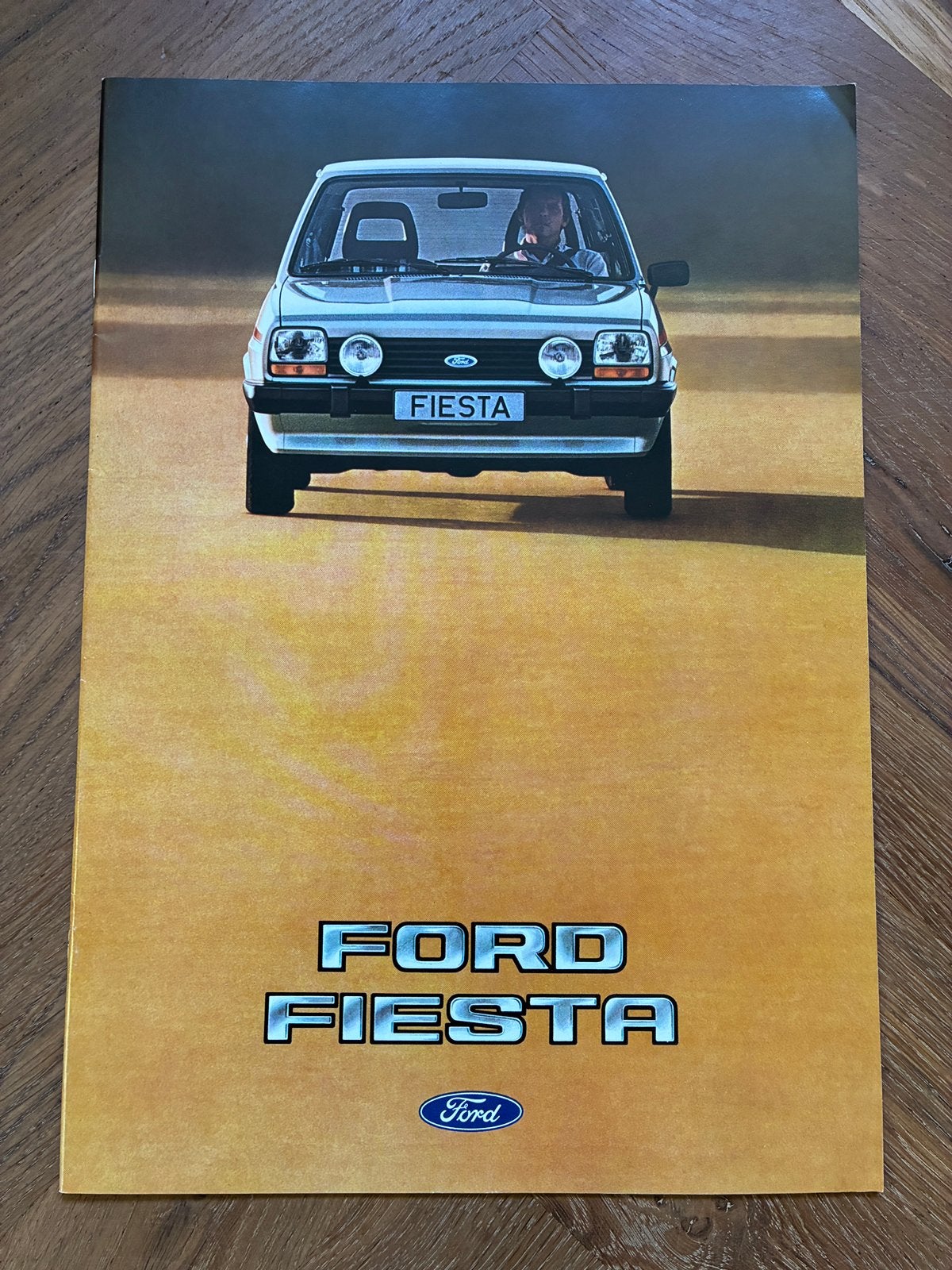 Ford Fiesta brochure 1/82, Verzenden, Zo goed als nieuw, Ford