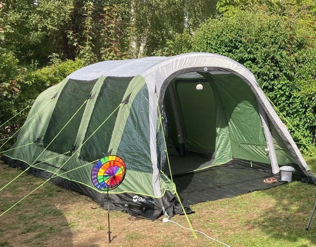 Outwell Chatham 4A Air Opblaasbare Tent - Snel Opgezet!, Caravans en Kamperen, Ophalen, Zo goed als nieuw, Tot en met 4