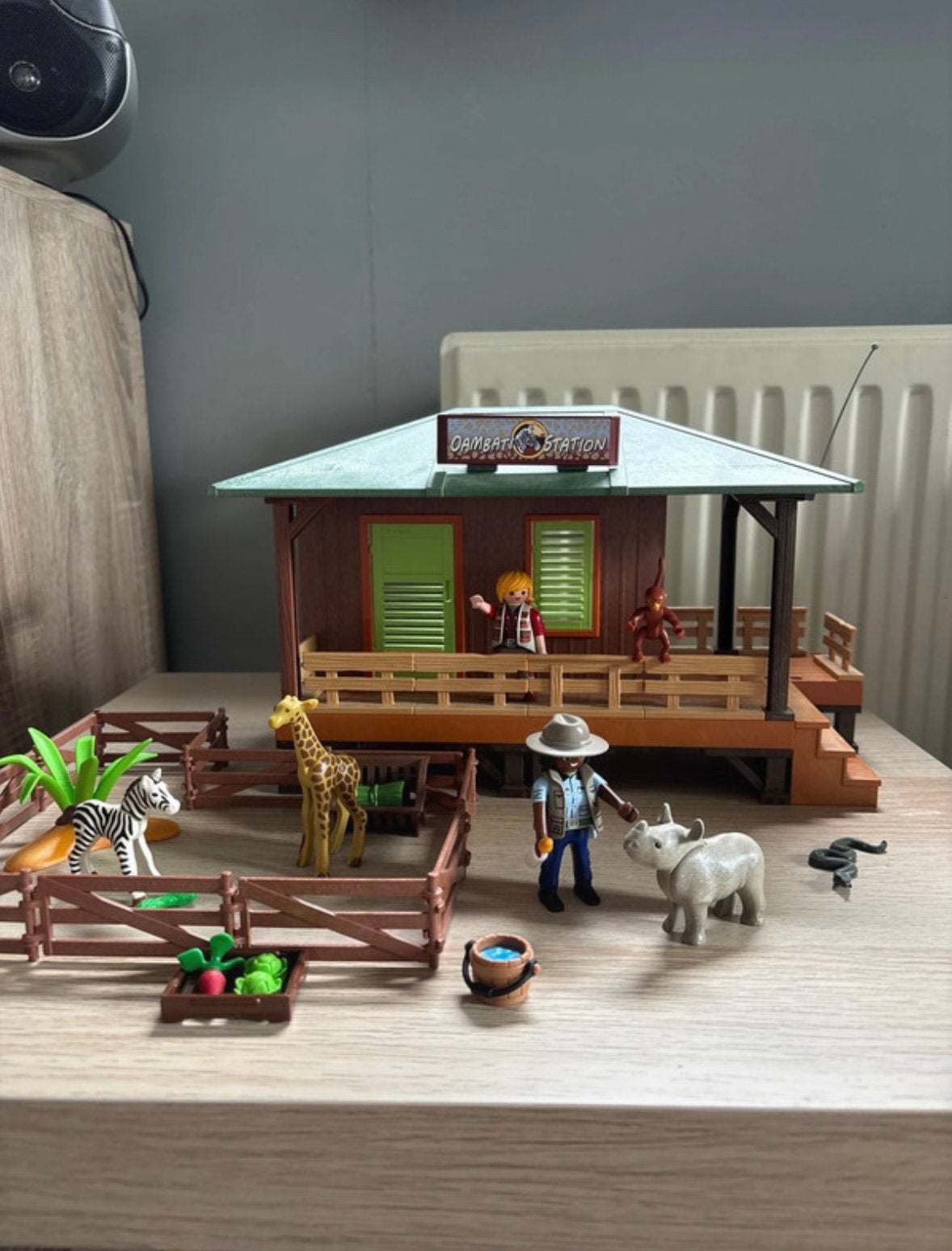 Playmobil set 6936 Rangerpost voor gewonde dieren, Ophalen of Verzenden, Zo goed als nieuw