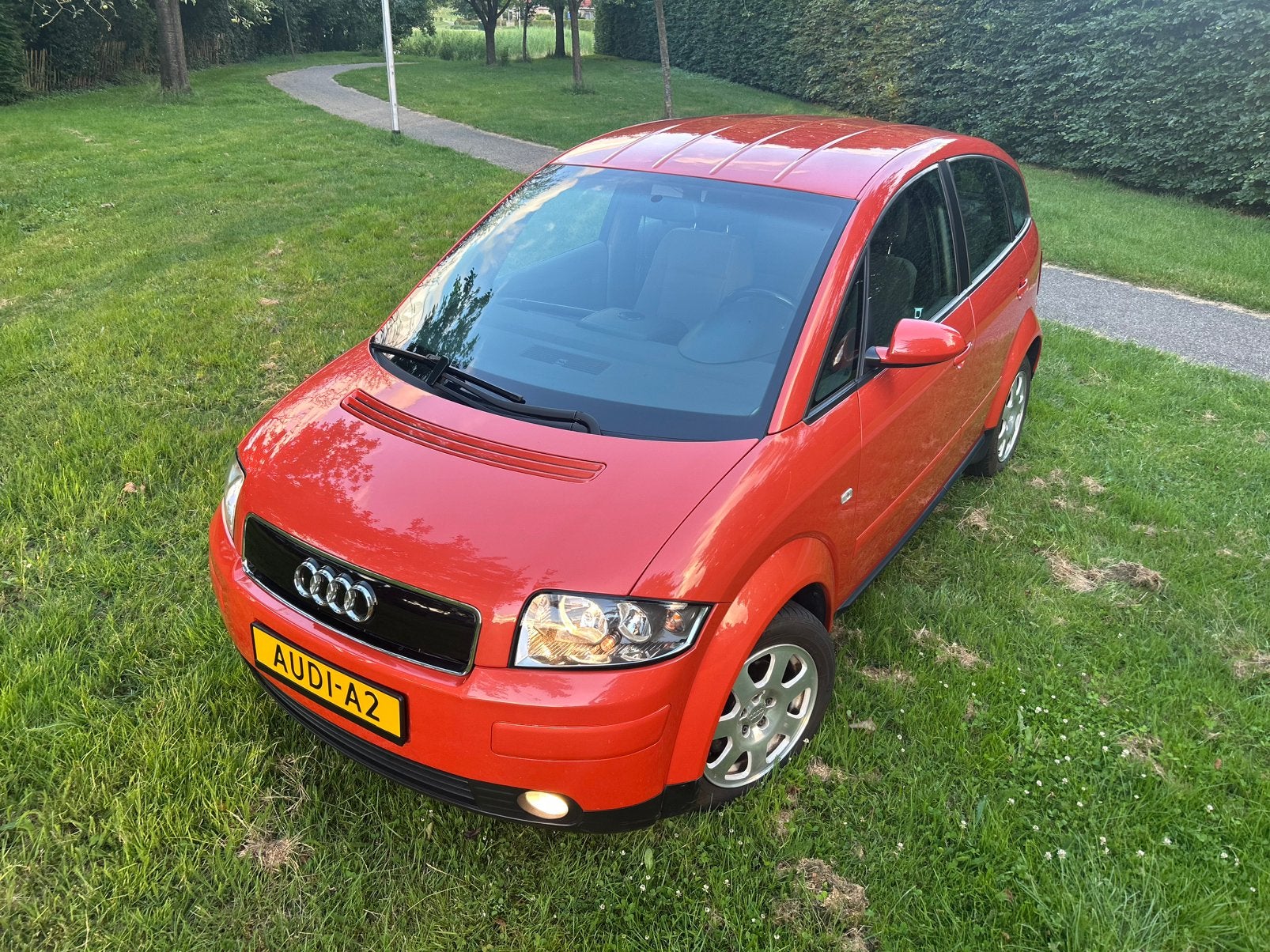 Audi A2 in Top conditie! Weinig KM !!, 970 kg, Automatische klimaatregeling, 4 cilinders, Handgeschakeld