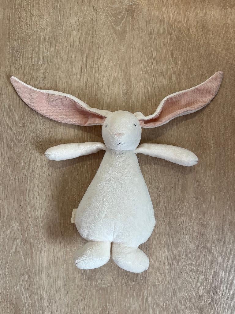 Moonie knuffelkonijn met licht en geluid - white noise, Overige karakters, Middelgroot (20 tot 80 cm), Wit, Konijn