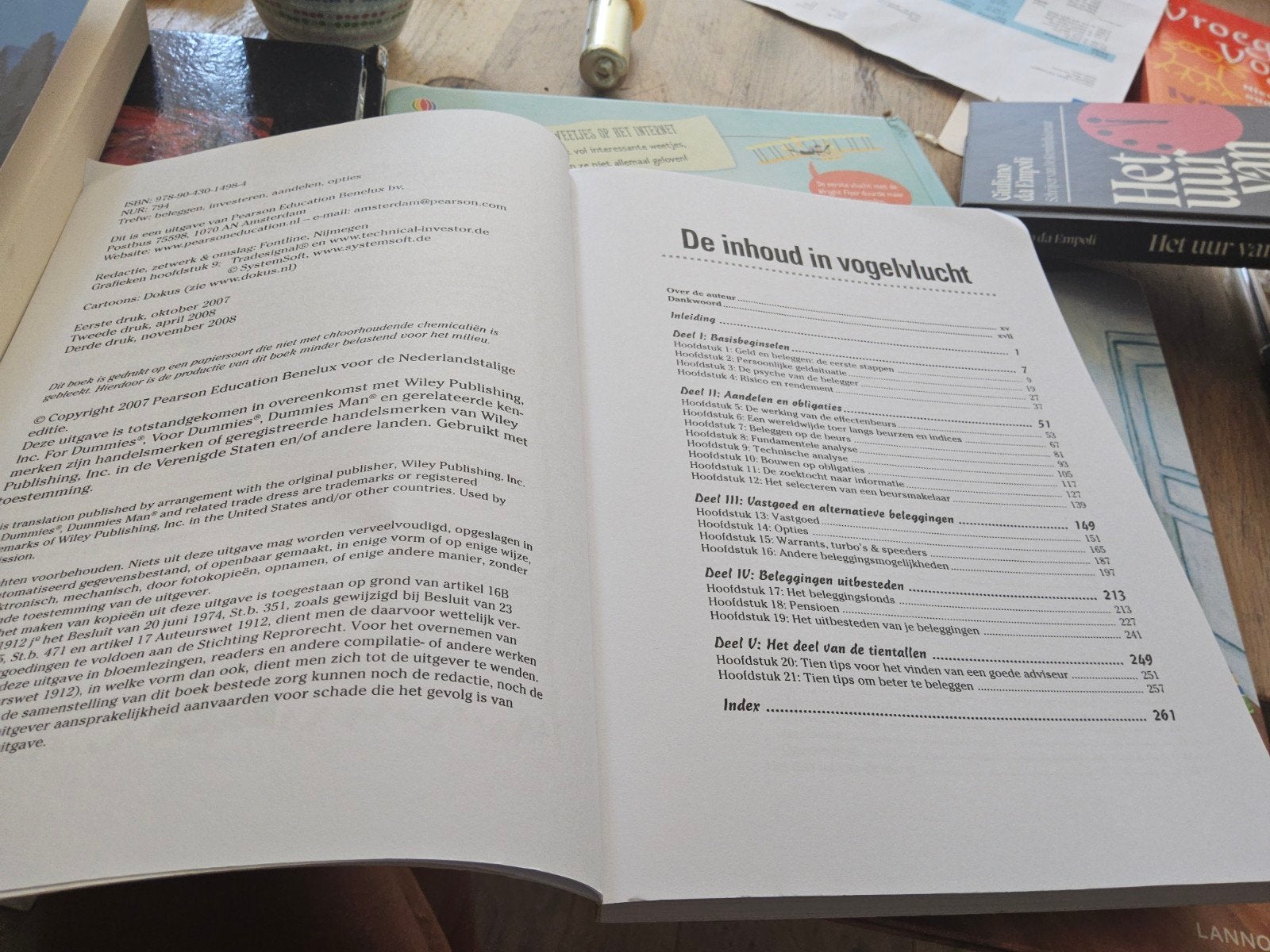 Beleggen voor Dummies - Leer beleggen als een pro!, Boeken, Ophalen of Verzenden, Zo goed als nieuw, Geld en Beleggen, Matthijs Kanis