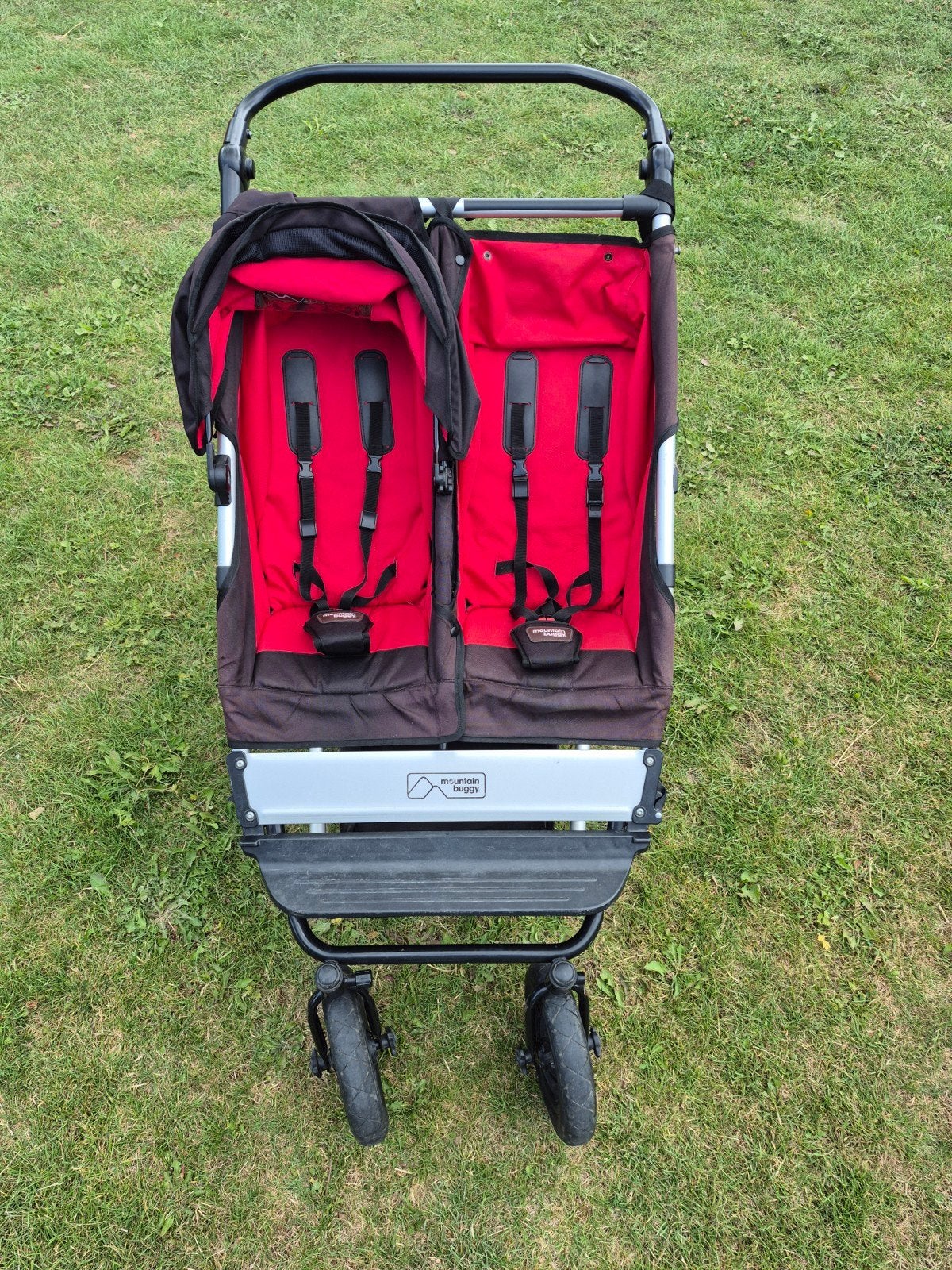 Mountain Buggy Duowagen met winterhoezen, Kinderen en Baby's, Ophalen, Gebruikt, Overige merken, Duowagen