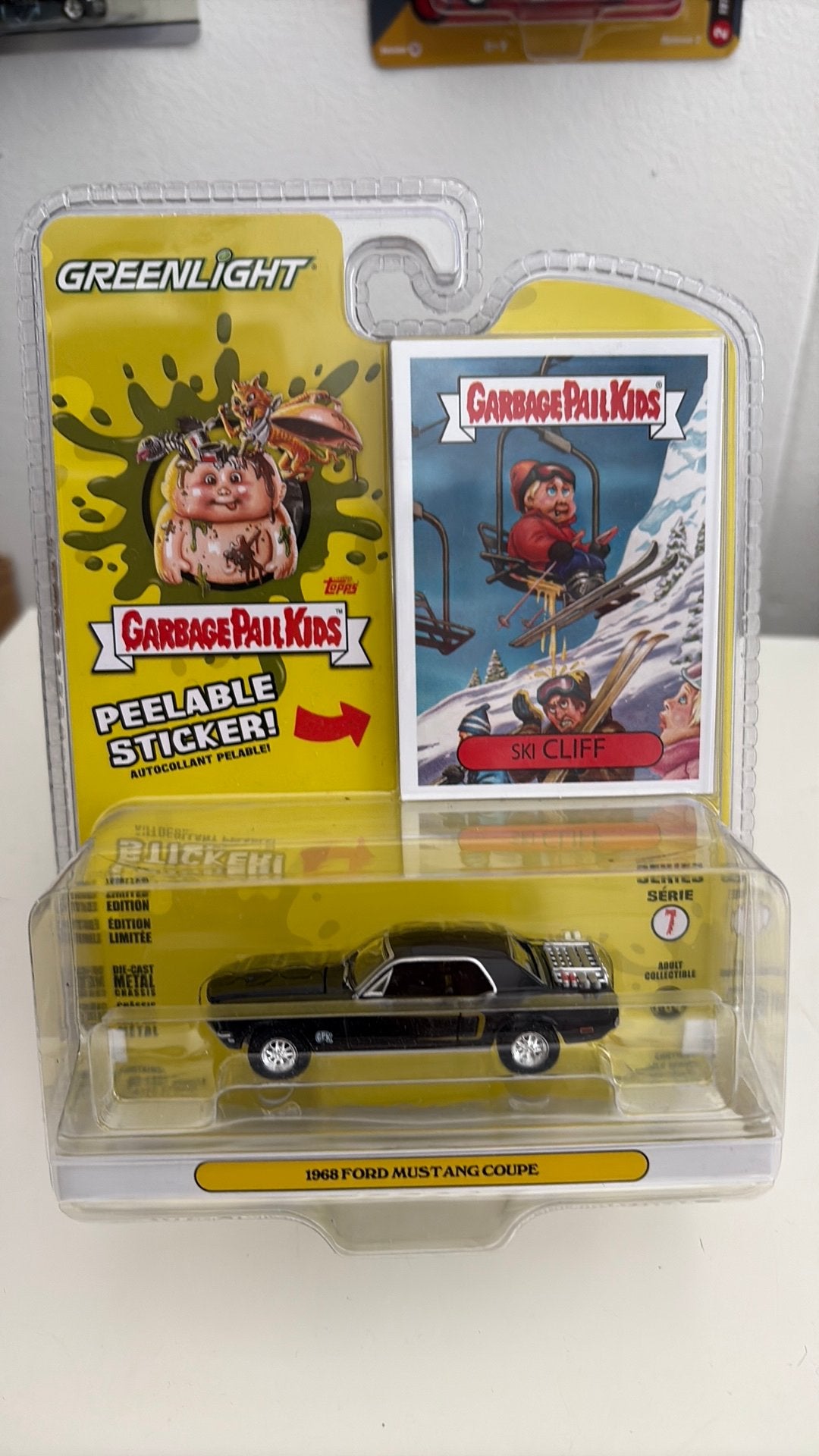 Greenlight 1968 Ford Mustang Coupe GPK 1/64, Ophalen of Verzenden, Nieuw, Auto