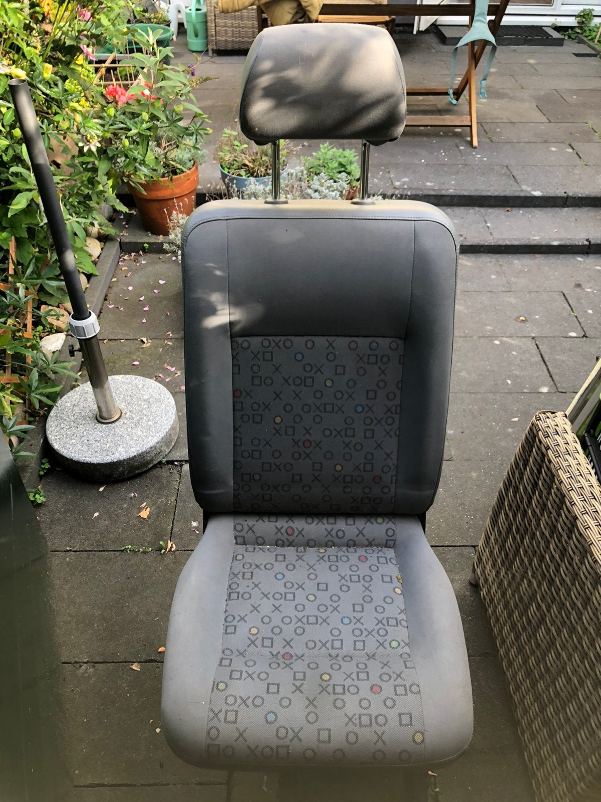 Achterstoel Volkswagen T5, Ophalen, Gebruikt, Volkswagen