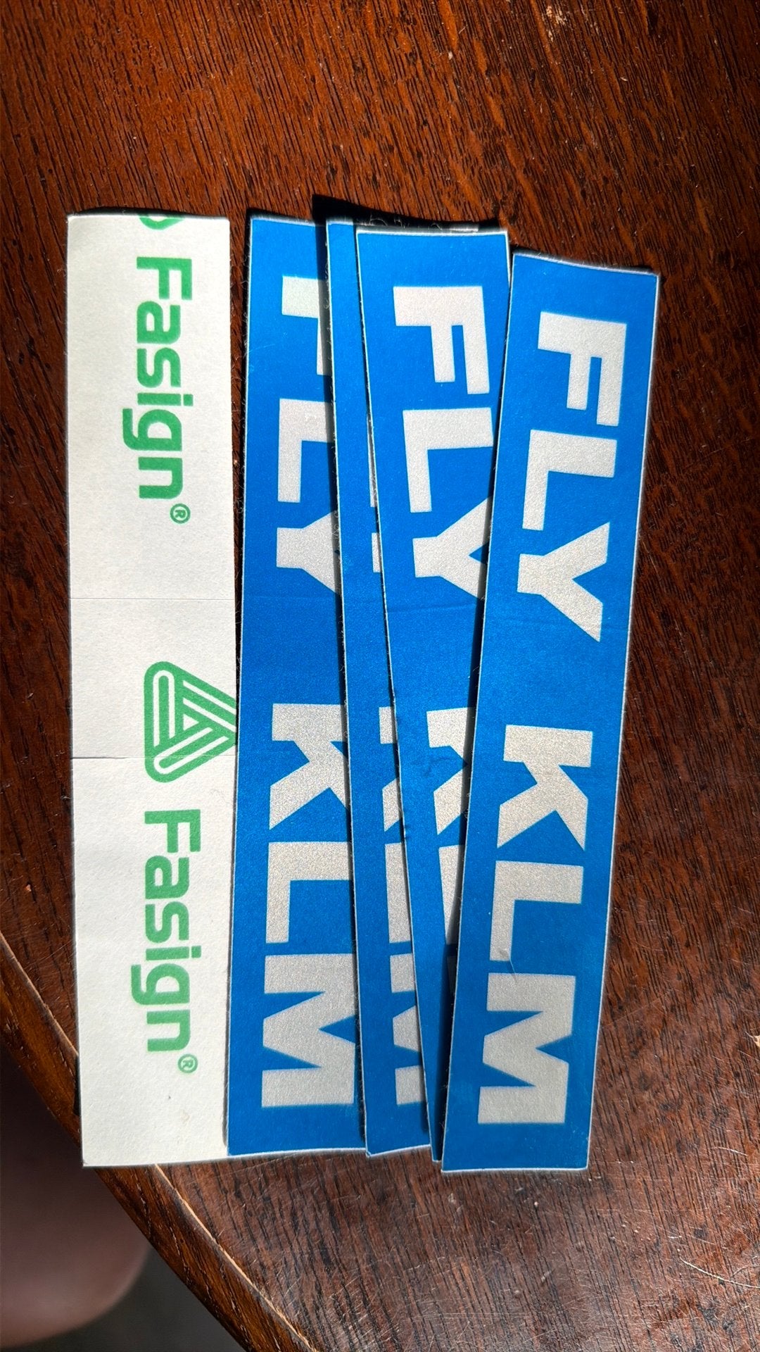 Retro/vintage KLM stickers, Ophalen of Verzenden, Zo goed als nieuw