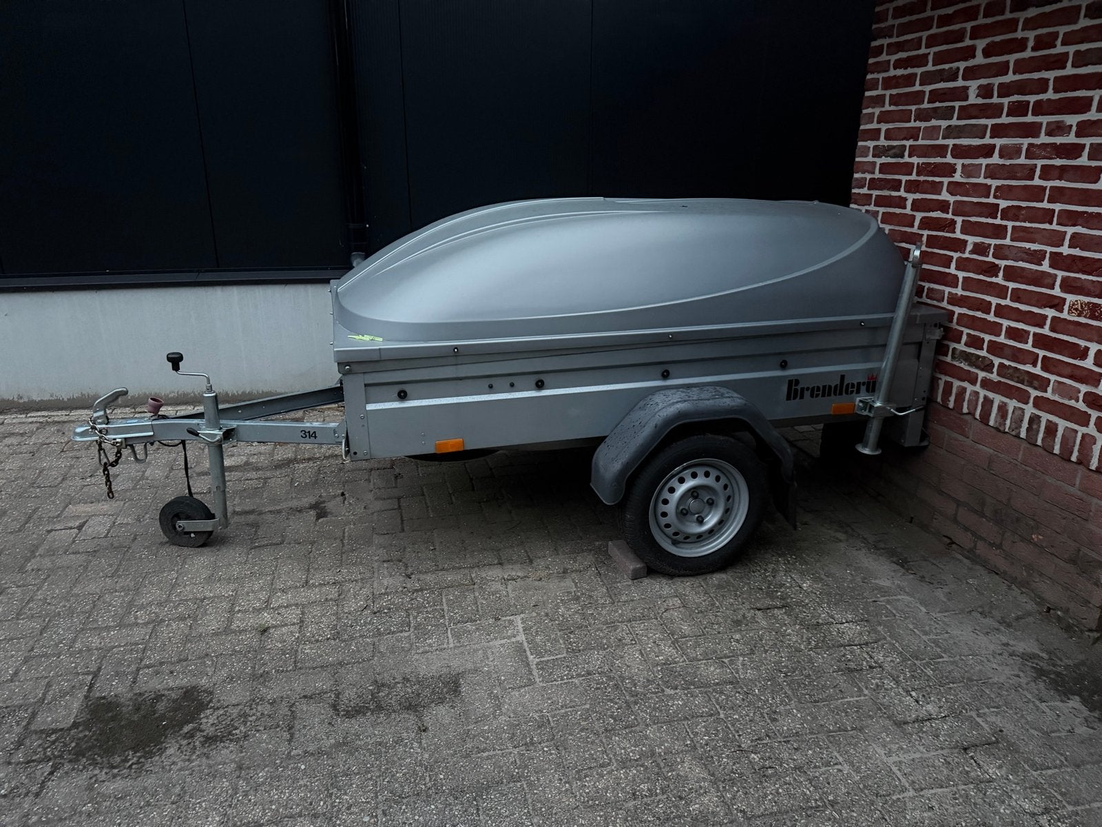 Brenderup 1205 S Bagagewagen met deksel, Ophalen of Verzenden, Gebruikt