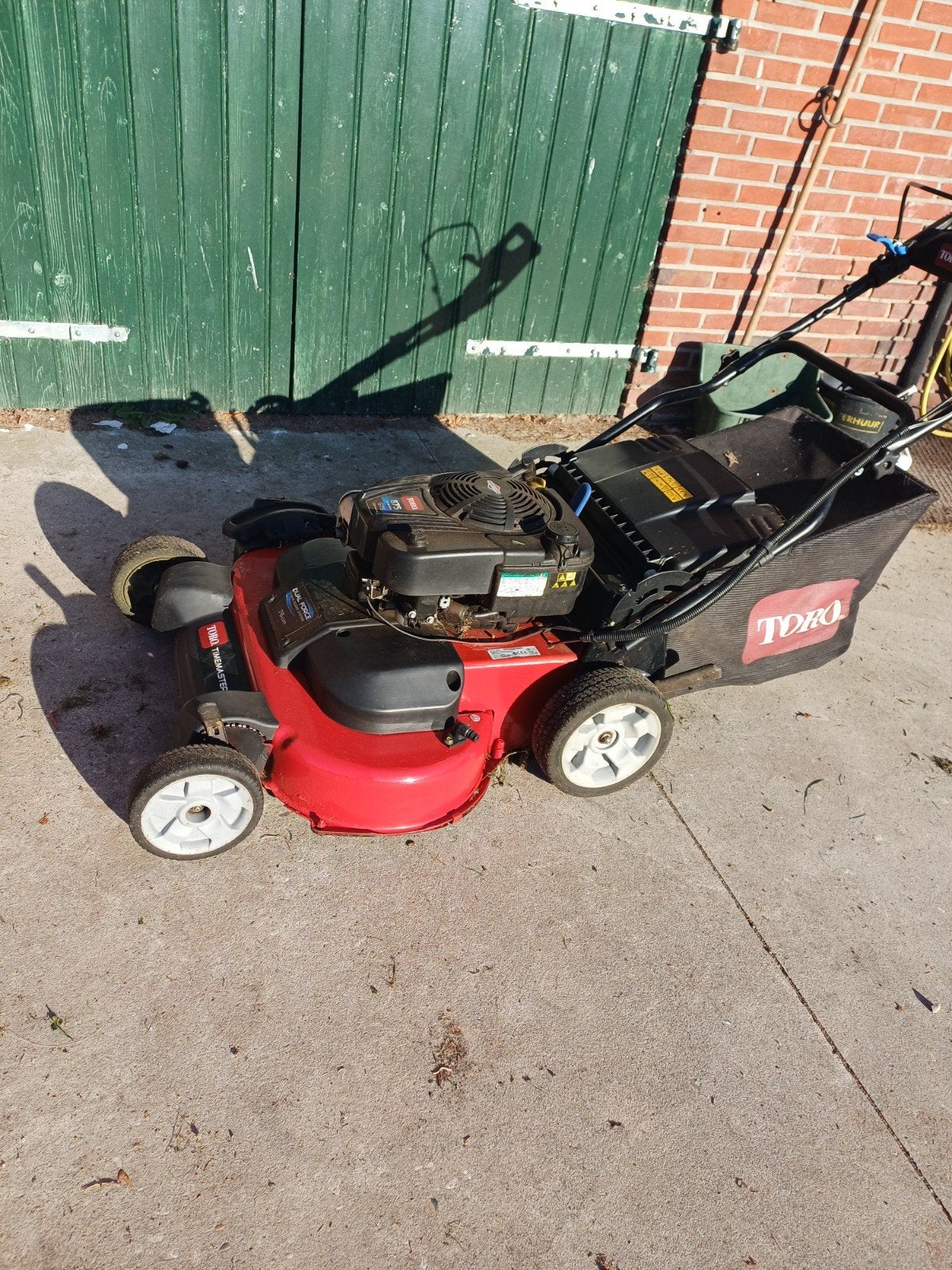 Toro timemaster 76cm, Ophalen, Cirkelmaaier, Toro, Zo goed als nieuw