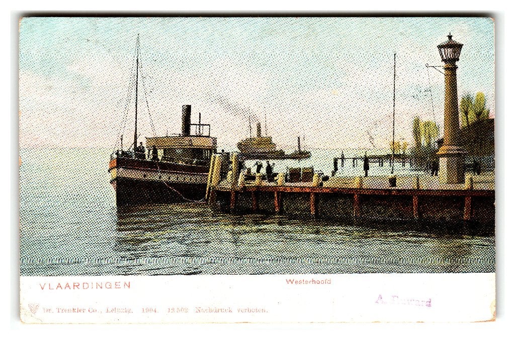 Vlaardingen, Westerhoofd, Verzenden, Voor 1920, Gelopen, Zuid-Holland
