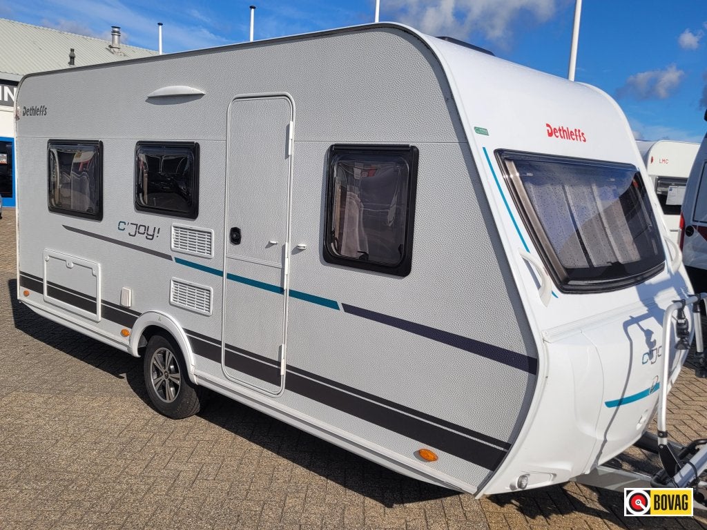 Dethleffs C'Joy 460 E LUIFEL/SOLAR/FIETSENDR, Caravans en Kamperen, Caravans, Bedrijf, Tot en met 3, Dethleffs, Overige typen