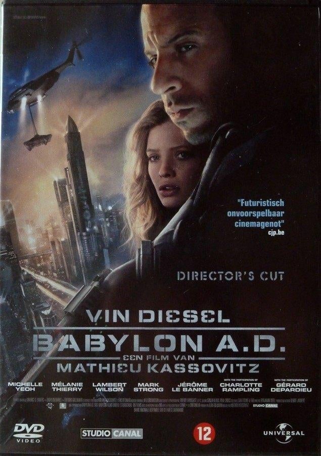 Babylon A.D. met Vin Diesel, Vanaf 12 jaar, Ophalen of Verzenden, Zo goed als nieuw, Science Fiction